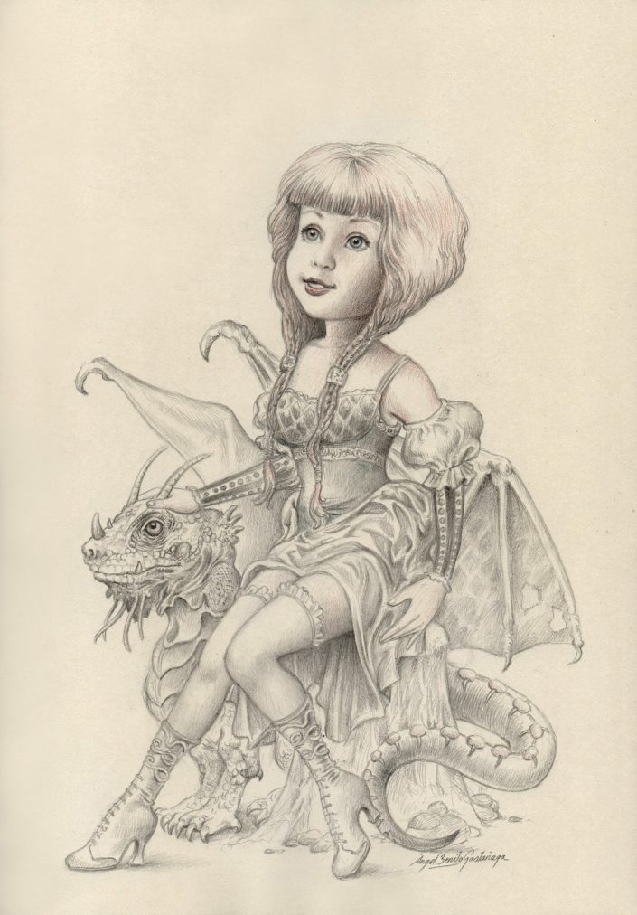 Princesita y dragón