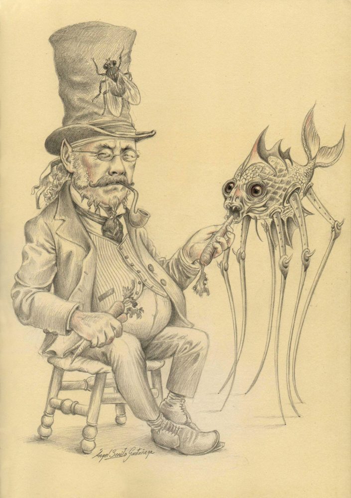 Pareja surrealista.