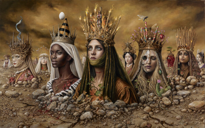 Reinas, coronas, insectos y tragedias.